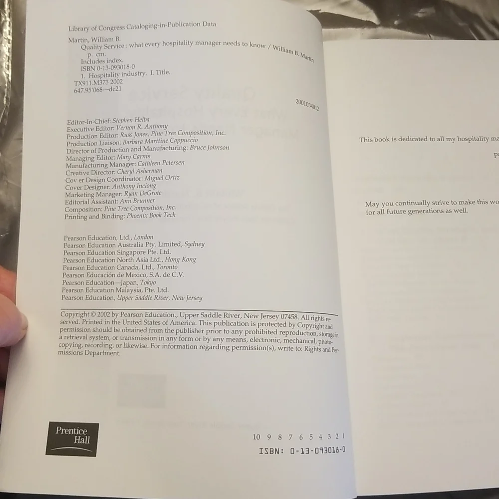 Quality Service book. - Picture 3 of 11